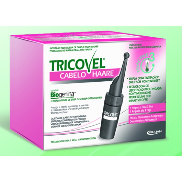 TRICOVEL AMPULE ZA ŽENE - Online Apoteka TRICOVEL AMPULE ZA ŽENE